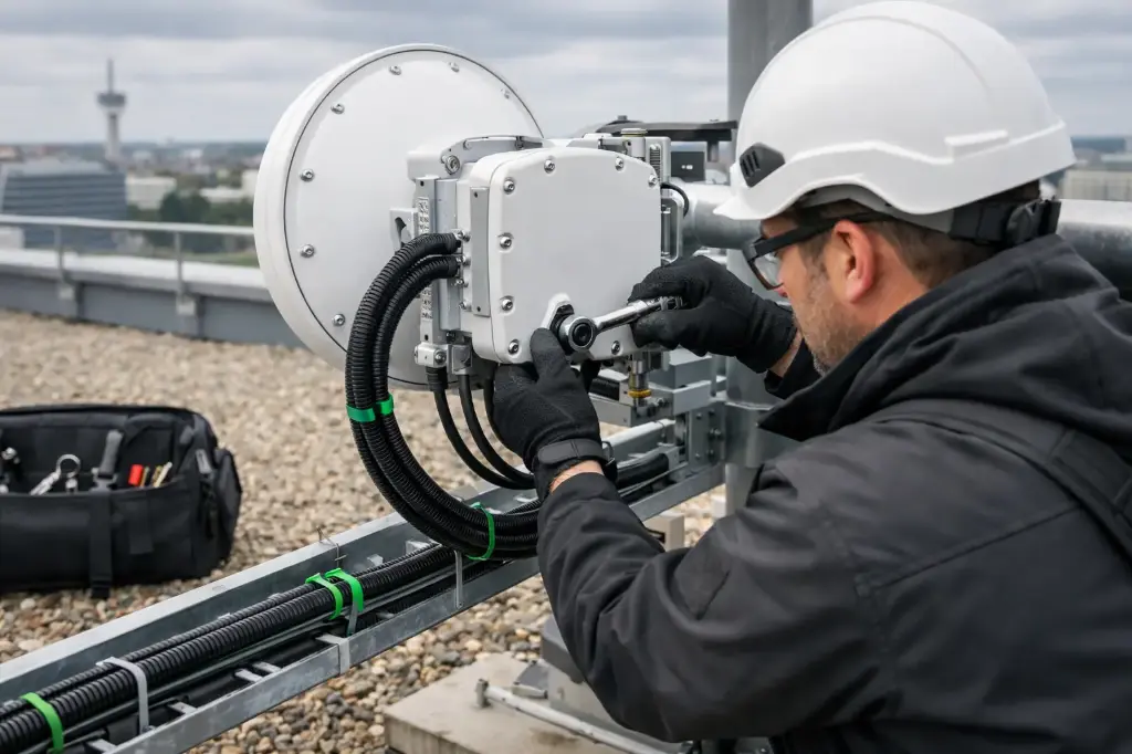 Internetzugang mit Richtfunk