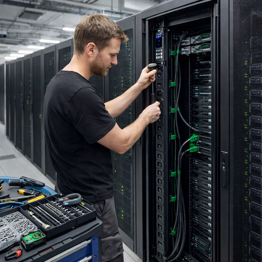 Einrichtung - 2 x Stromanschluss Colocation - Full Rack